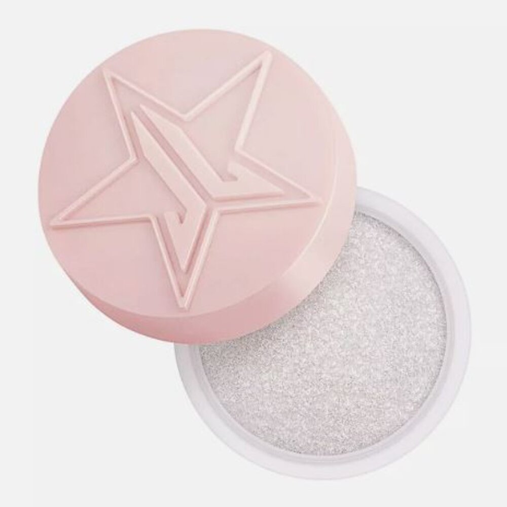 🚨🔥JEFFREE STAR EYE GLOSS POWDER | BLUNT DIAMONDS Icy white with silver shimmer - Picture 2 of 6